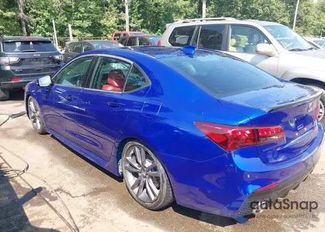 2018 Acura Tlx Tech A-Spec Pkgs из США, поврежденный, VIN 19UUB3F66JA006407